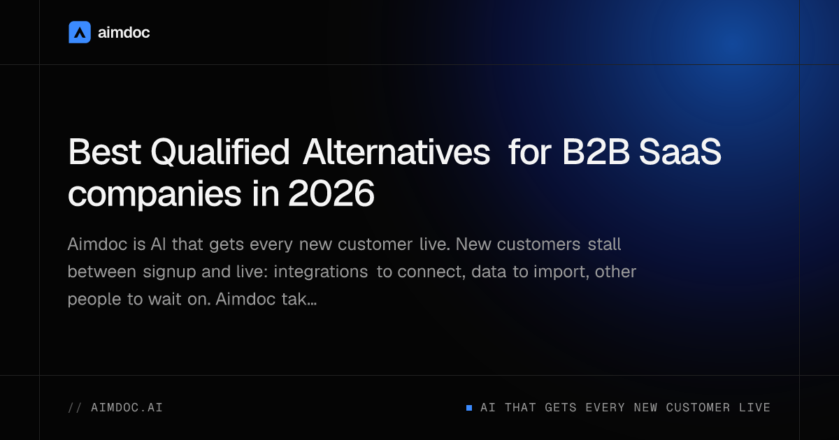 Best Qualified Alternatives for B2B SaaS companies in 2026