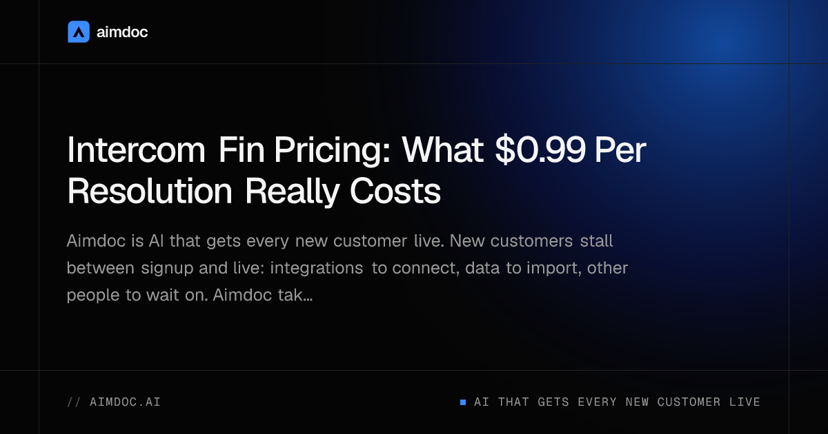 Intercom Fin Pricing: What $0.99 Per Resolution Really Costs